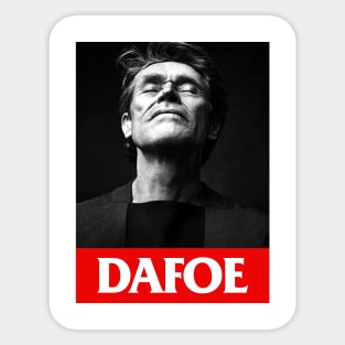 dafoe on Sticker